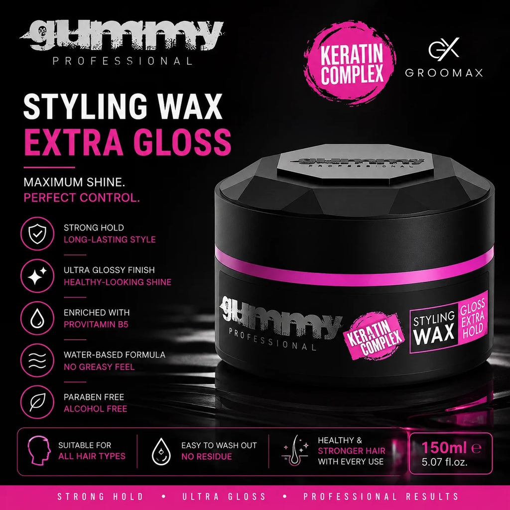 Gummy Styling Wax – Extra Gloss Hold