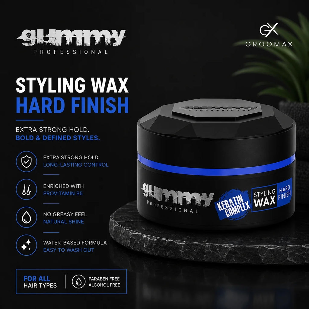 Gummy Styling Wax – Hard Finish
