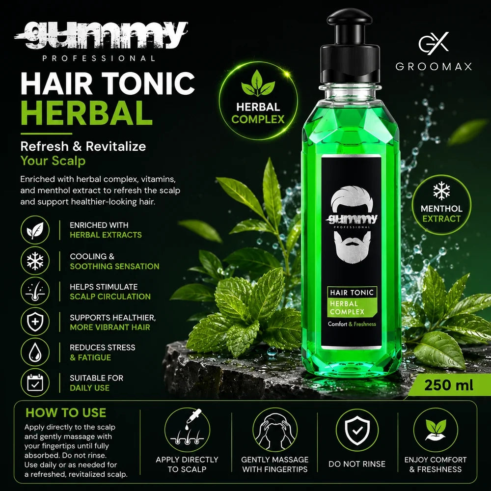 Gummy Hair Tonic Herbal Complex –   250   ml