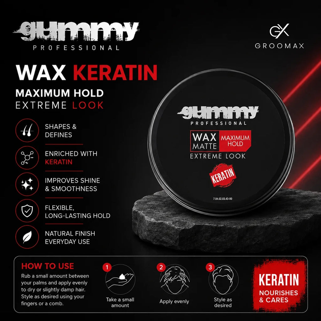Gummy Wax Matte Keratin – 150 ml