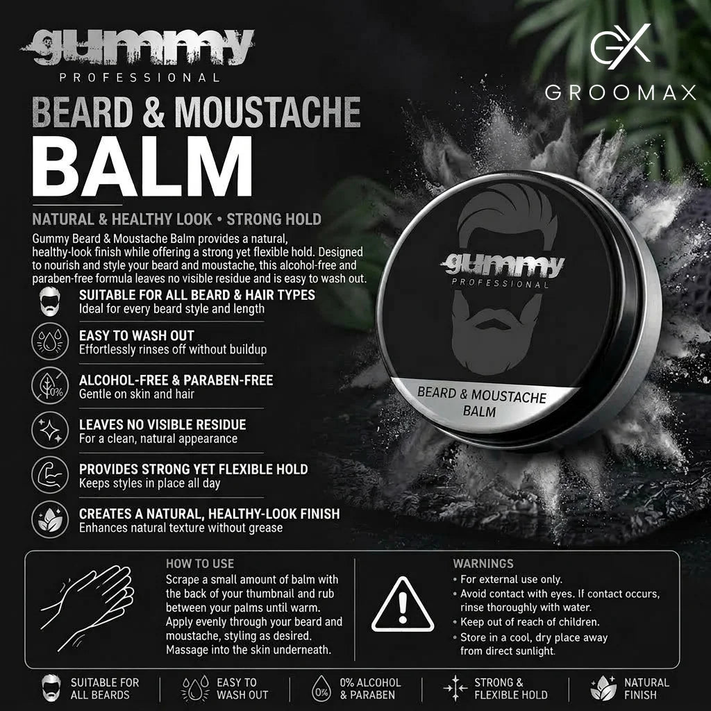 Gummy Beard & Moustache Balm –   50   ml